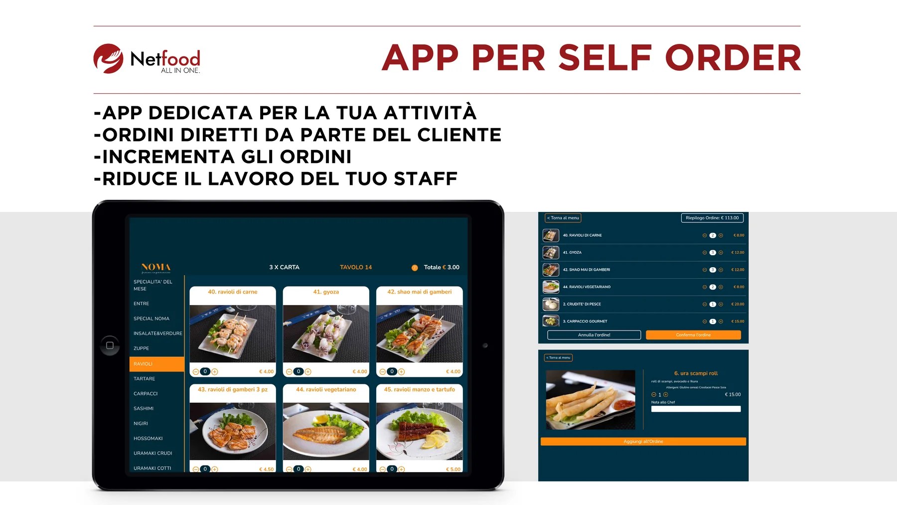App per Self Order