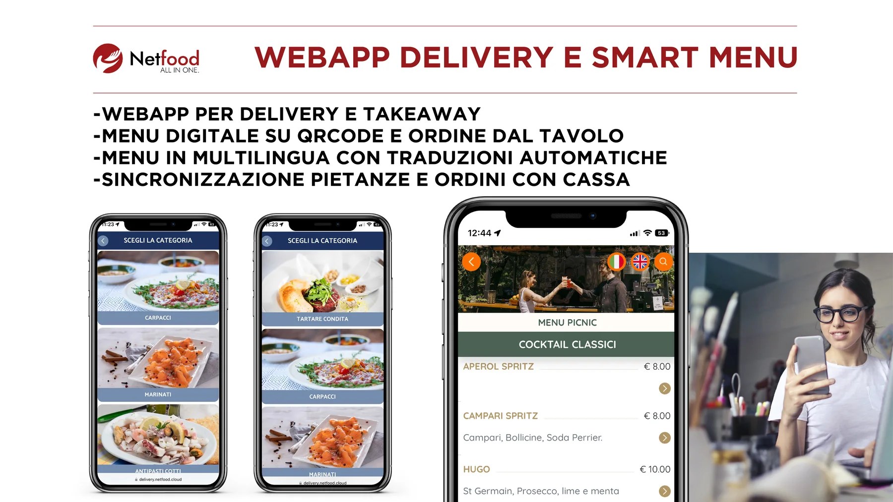 Web App Delivery e Smart Menu