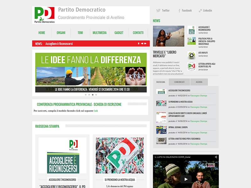 Partito Democratico - Coordinamento Provinciale di Avellino